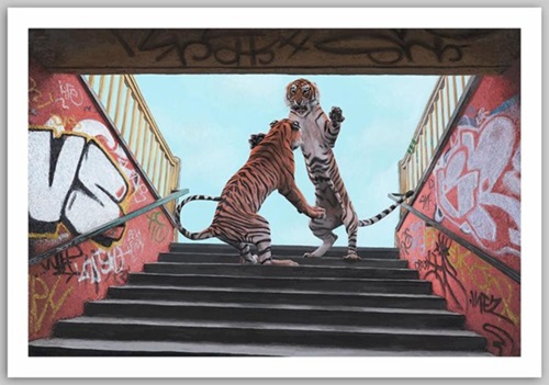 Stairway To Heaven  by Josh Keyes