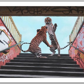 Stairway To Heaven by Josh Keyes