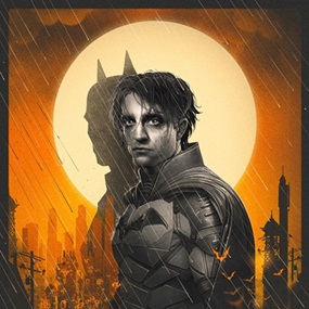 The Batman (Acrylic Variant) by Bruno Vergauwen