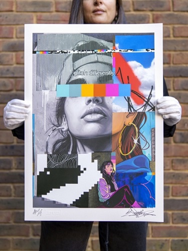 Glitch Differently (A2 Edition) by jay kaes