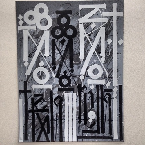 Eastern Realm (Grey) by Retna