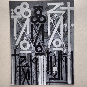 Eastern Realm (Grey) by Retna