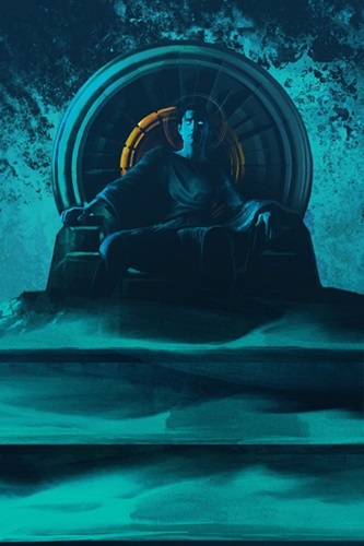 Dune: Messiah Book Cover  by Matt Griffin