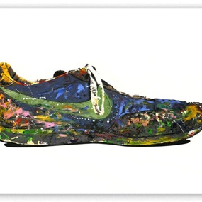 Shoe (Green) by Mr Brainwash