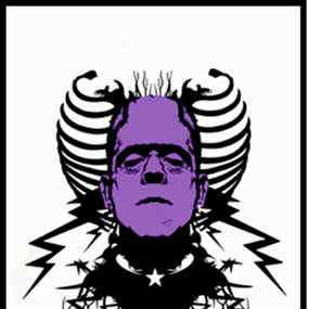 Frankenstein (Purple) by Paul Insect