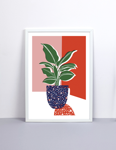 Terrazzo Plant  by Hello Marine