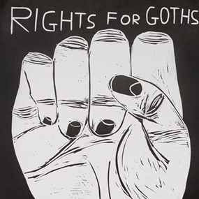 Rights For Goths by David Shrigley