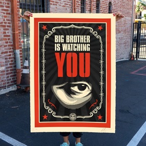 Big Brother Is Watching You (Large Format) by Shepard Fairey