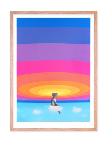 Above The Clouds  by Seth Globepainter