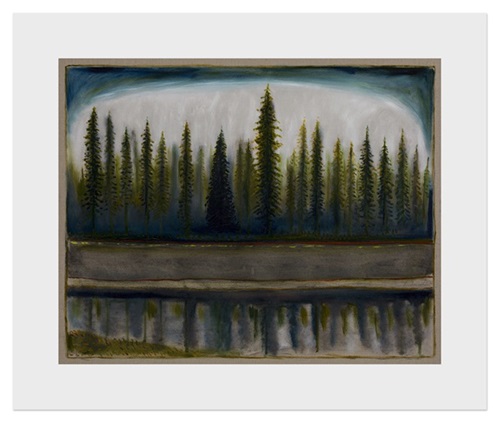 Trees North  by Billy Childish