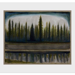 Trees North by Billy Childish