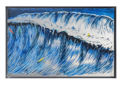 No Title (But The Sand...)  by Raymond Pettibon