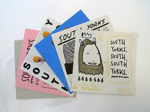 South Yorks Print Set (Risograph Print Set) by Kid Acne