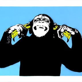 Monkey Buziness (Blue) by Dot Dot Dot