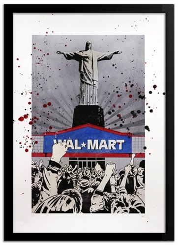 Walmartyr (Crucifixion) by Denial