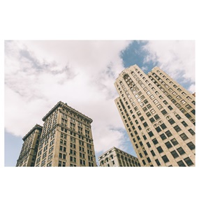 Detroit - Twin Towers (44 x 66) by Jeremy Deputat