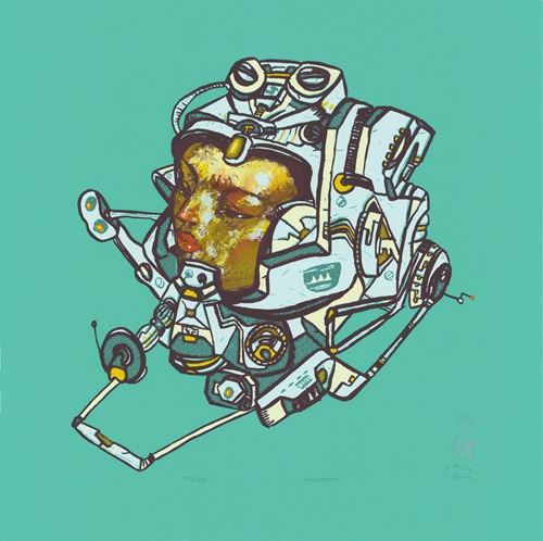 Helmet (First Edition) by David Choe