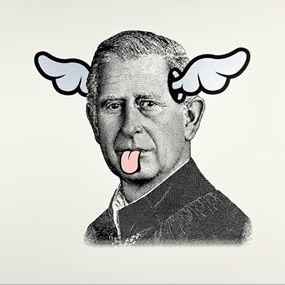 Dog Save The King (Silver) by D*Face