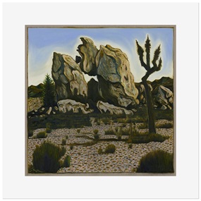 3 Clouds Joshua Tree by Billy Childish