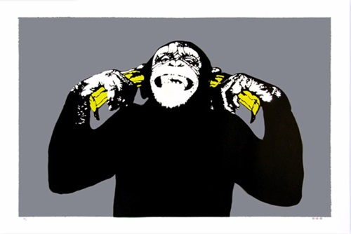 Monkey Buziness (Grey) by Dot Dot Dot