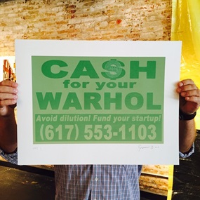 CFYW x BLDG Fund Your Startup by Cash For Your Warhol