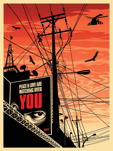 Big Brother City  by Shepard Fairey