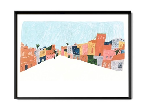 Jaipur Street  by Liz Rowland