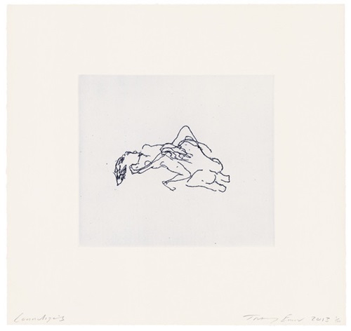 Cunnilingus  by Tracey Emin