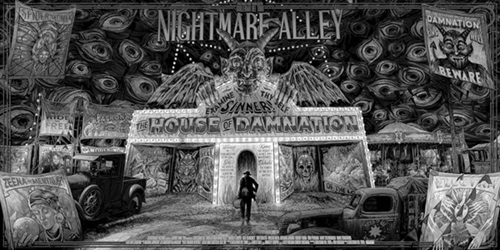 Nightmare Alley (Darkness & Light Variant) by Daniel Danger