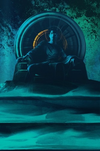 Dune: Messiah Book Cover (Foil Variant) by Matt Griffin