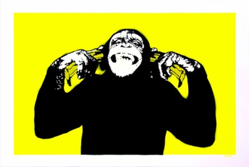 Monkey Buziness (Yellow) by Dot Dot Dot