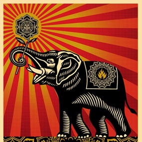 Obey Elephant (First Edition) by Shepard Fairey