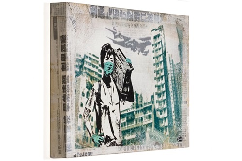 Air Kowloon (On Wood) by Eddie Colla