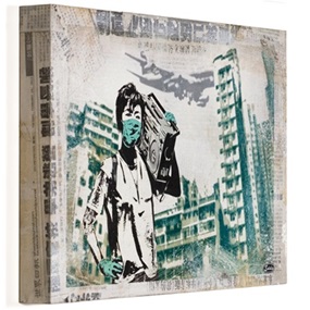 Air Kowloon (On Wood) by Eddie Colla