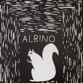 Albino Squirrel by David Shrigley