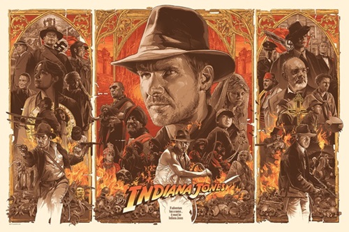 Indiana Jones Trilogy (Artist Proof) by Gabz