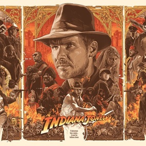 Indiana Jones Trilogy (Artist Proof) by Gabz