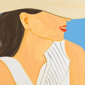 Vivien With Hat by Alex Katz