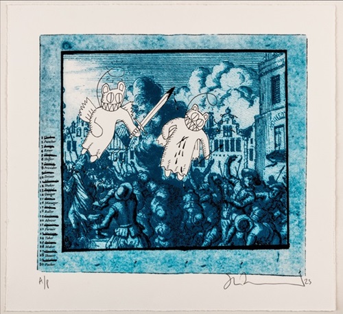 Angelic Vision  by Stanley Donwood