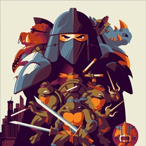 Teenage Mutant Ninja Turtles by Tom Whalen