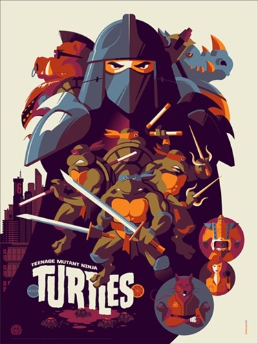 Teenage Mutant Ninja Turtles  by Tom Whalen