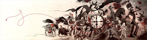 The Black Parade  by James Jean