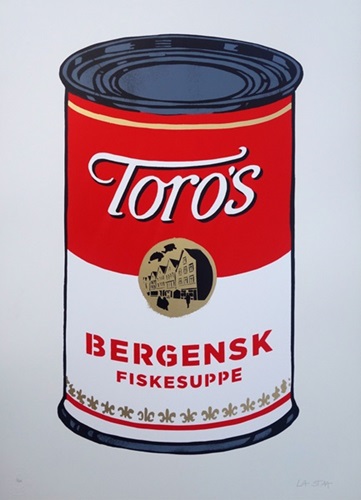 Bergensk Fiskesuppe Soup Can  by La Staa