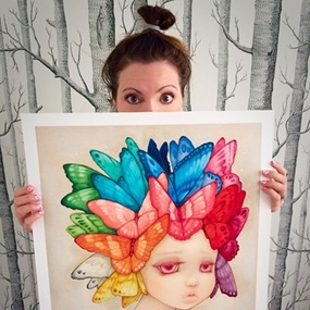 Madame Butterfly (Hand-Embellished SDCC Edition) by Camilla d