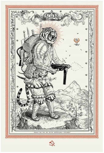 What Do We Do With Opposable Thumbs? – Tiger  by Ravi Zupa