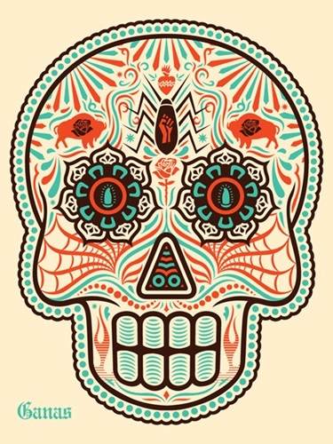 Day Of The Dead 2011 / Dia De Los Muertos 2011 (Cream (Original Colourway)) by Ernesto Yerena