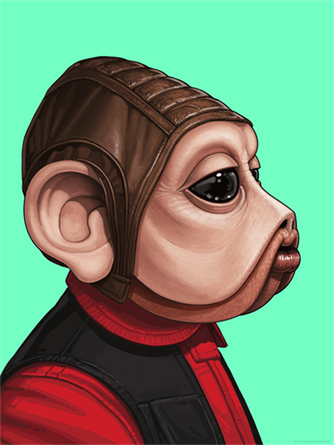 Nien Nunb (Timed Edition) by Mike Mitchell