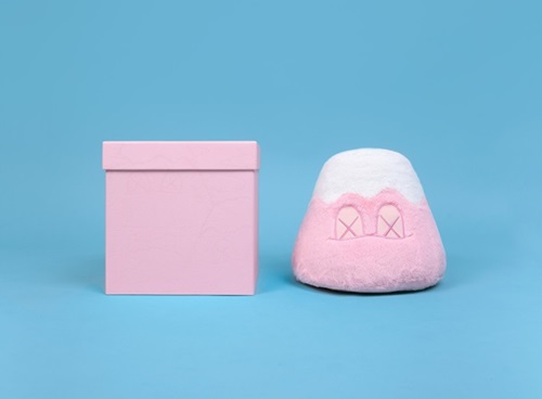 Mount Fuji Plush (Pink) by Kaws