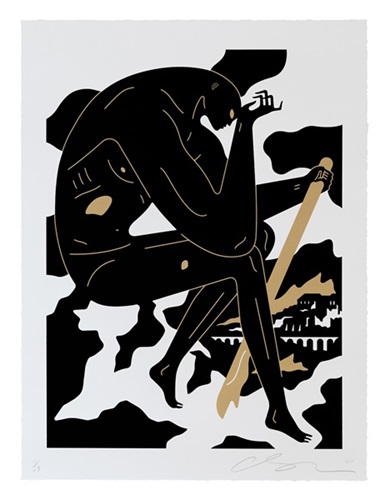 SORROW (White) by Cleon Peterson