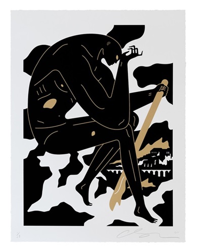 SORROW (White) by Cleon Peterson